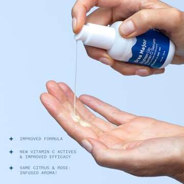 Ursa Major Natural Vitamin C Serum | Brightening Formula Revitalizes Dull Skin and Smooths Skin's To...