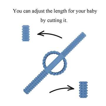 Teething Tubes for Infants - Safe Chewing Toys for Relief