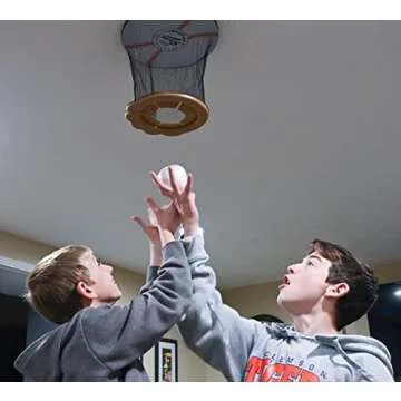 Ceiling Strike Indoor Baseball Toy for Kids - Fun & Safe!