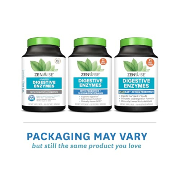 Zenwise Digestive Enzymes for Optimal Gut Health - 180 CT