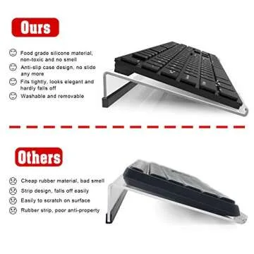 Ergonomic KOTEMON Acrylic Keyboard Stand for Comfort