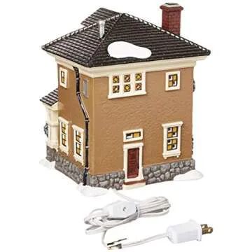 Department 56 Porcelain Snow Village Christmas at Grandma's Lit House