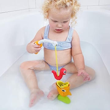 Yookidoo Magnetic Fishing Pole Bath Toy for Kids