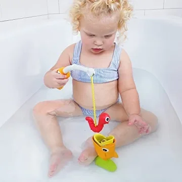 Yookidoo Magnetic Fishing Pole Bath Toy for Kids
