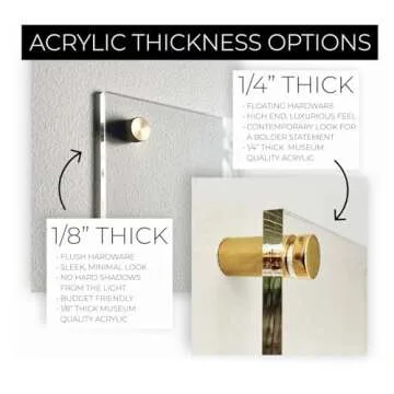 Large Clear Acrylic Weekly Calendar for wall | Dry-Erase Message White Board Calendar Wall Mounted O...