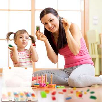 Juexica 48 Grids Clear Organizer Box for Toys & Crafts