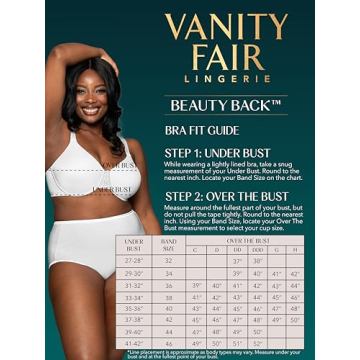 Vanity Fair Minimizer Bra for Comfort and Support