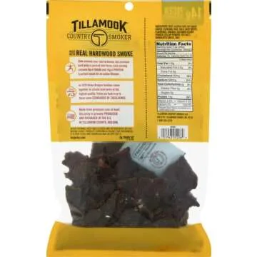 Tillamook Keto Friendly Zero Sugar Beef Jerky - Original 6.5oz