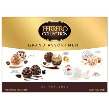 Ferrero Rocher Gourmet Chocolate Gift Box 24 Ct