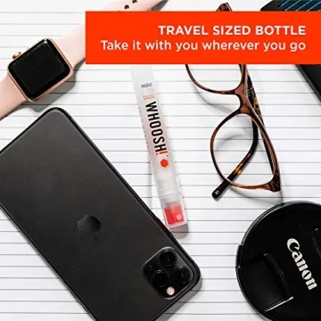 WHOOSH Screen Cleaner Duo for Streak-Free Laptop Phone Eyeglass