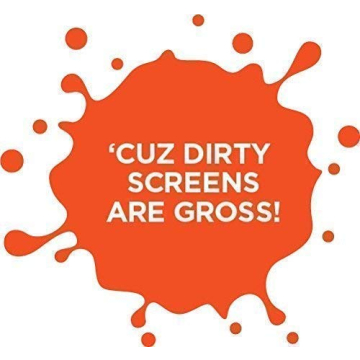 WHOOSH Screen Cleaner Duo for Streak-Free Laptop Phone Eyeglass