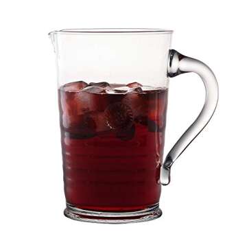 Juliska Berry & Thread Glass Pitcher
