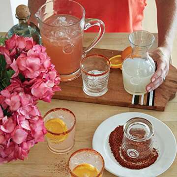 Juliska Berry & Thread Glass Pitcher