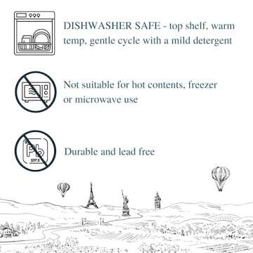 Juliska Berry & Thread Glass Pitcher