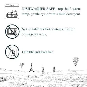 Juliska Berry & Thread Glass Pitcher