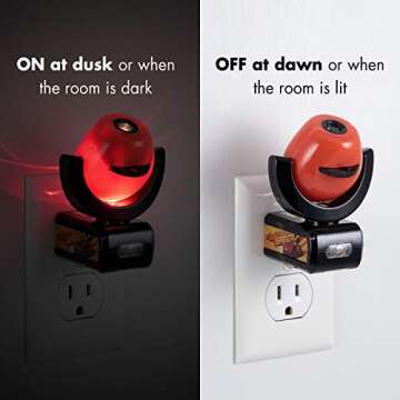 Pixar Cars Kids Night Light Projector for Bedrooms