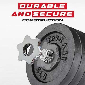 Yes4All Adjustable Dumbbell Set – 50lbs Total Weight