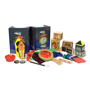 Melissa & Doug Deluxe Wooden Magic Set - 10 Classic Tricks for Kids