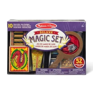 Melissa & Doug Deluxe Wooden Magic Set 10 Classic Tricks