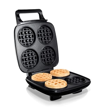 mywaffle Classic Waffle & Chaffle Maker - Versatile & Easy to Clean Waffle Maker for Everyone