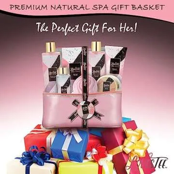 Pampering Bath & Body Spa Gift Basket for Women
