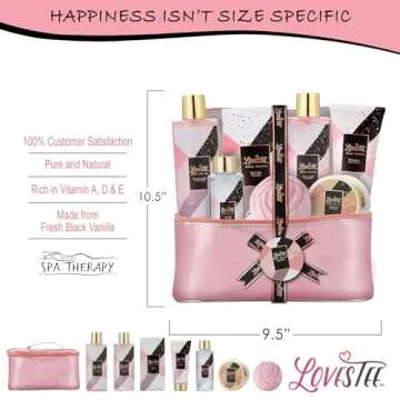 Pampering Bath & Body Spa Gift Basket for Women