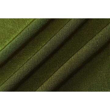 Charfille Women Sexy Semi Sheer Sleeveless Mock Turtleneck Jersey Ruched Thigh Slit Bodycon Maxi Dress for Party Club Night(Green, M)