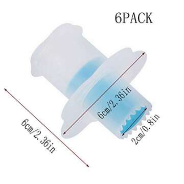 6 Pack Cupcake Plunger Cutter Pastry Corer Plunger Cutter Pastry Corer Decorating Divider Cake Fille...