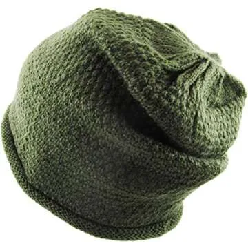 KBW-253 Unisex Waffle Knit Beanie for Winter Warmth