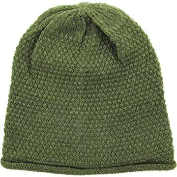 KBW-253 Unisex Waffle Knit Beanie for Winter Warmth