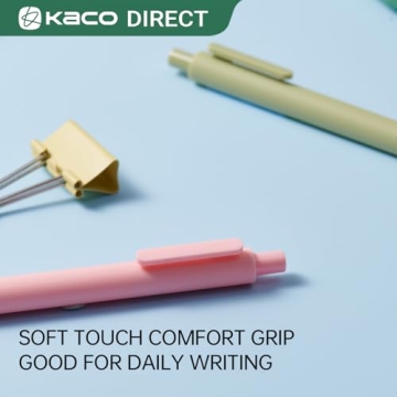 Kaco PURE Gel Pens 20 Color Ink Assorted for Journaling