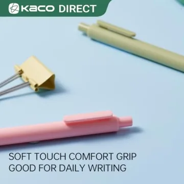 Kaco PURE Gel Pens 20 Color Ink Assorted for Journaling