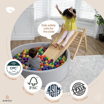 Avenlur Hazel 5-in-1 Montessori Indoor Climbing Gym for Kids