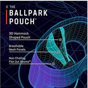 SAXX Underwear KINETIC Boxer Briefs for Men – Comfortable Support