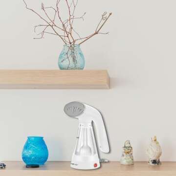 True & Tidy Portable Handheld Steamer & Laundry Set - Perfect for Travel