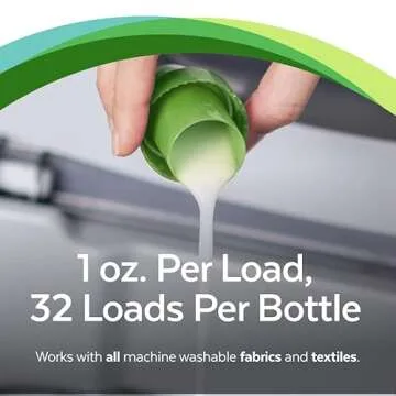 CitriSafe Remedy Laundry Liquid Detergent - Environmentally-Friendly Concentrated Laundry Detergent for Dirt and Mold - 32oz