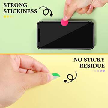 Nezyo Color Circle Dot Stickers - 2800 Pcs for All Ages