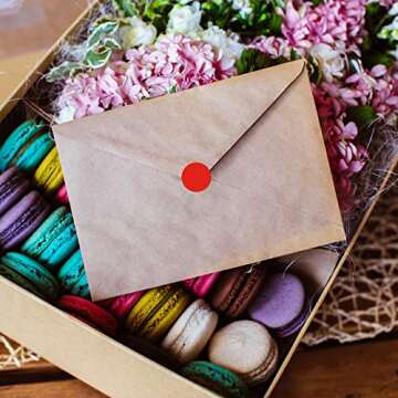 Nezyo Color Circle Dot Stickers - 2800 Pcs for All Ages