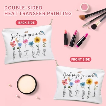 Christian Inspirational Makeup Bag - Affirmation Gifts