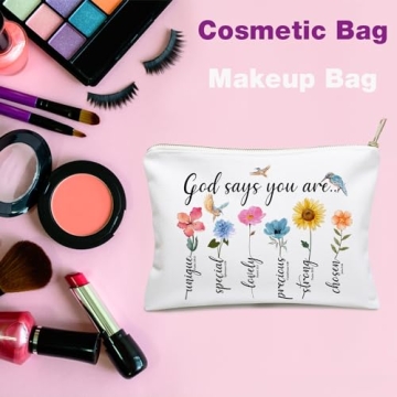 Christian Inspirational Makeup Bag - Affirmation Gifts