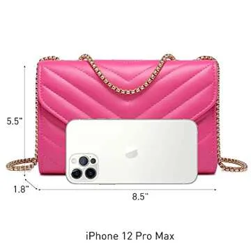 Dasein Women Quilted Crossbody Evening Bag for Every Occasion