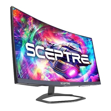 Sceptre 24.5" Curved Gaming Monitor 240Hz 1080p R1500 1ms