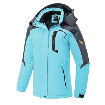 Pdbokew Women's Skiing Snowboarding Jacket - Warm, Stylish & Durable