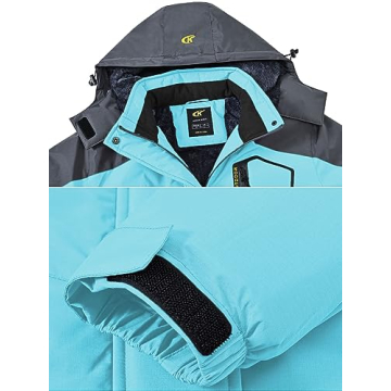 Pdbokew Women's Skiing Snowboarding Jacket - Warm & Waterproof