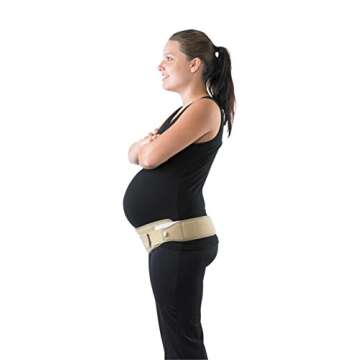 OPTP Maternity SI-LOC Support Belt – Comfortable Compression Pelvic Support Belt For Pregnancy and...