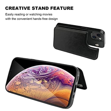 ONETOP iPhone 13 Wallet Case for Stylish Protection