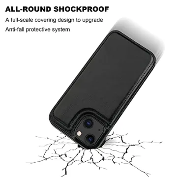 ONETOP iPhone 13 Wallet Case for Stylish Protection