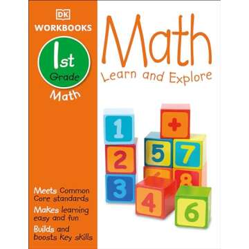 DK Workbooks Math for First Grade Fun and Learning