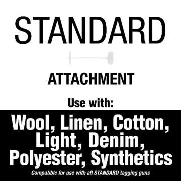 Amram 1-in Standard Tagging Gun Attachments Fasteners - 5,000 Count