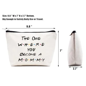 LIBIHUA Mother's Day Gift for New Mommy - Makeup Bag Cosmetic Bag